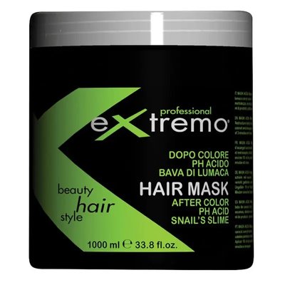 Маска для фарбованого волосся Extremo After Color з муцином равлика, 1000мл.