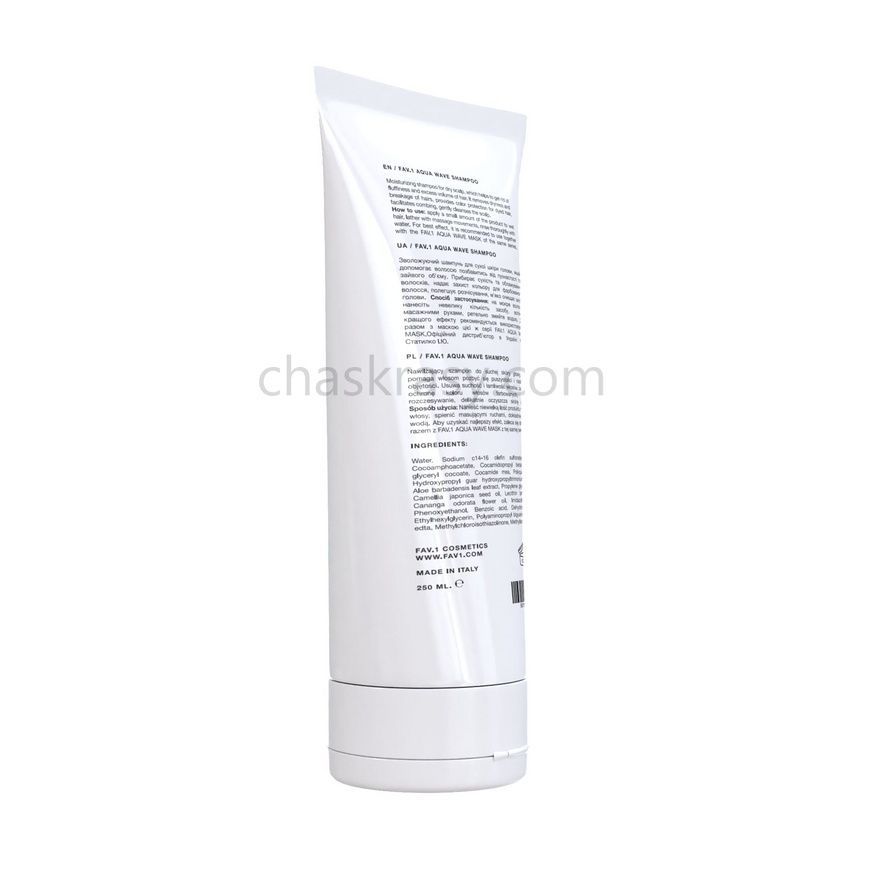 Зволожуючий шампунь FAV.1 AQUA WAVE SHAMPOO 250 ml