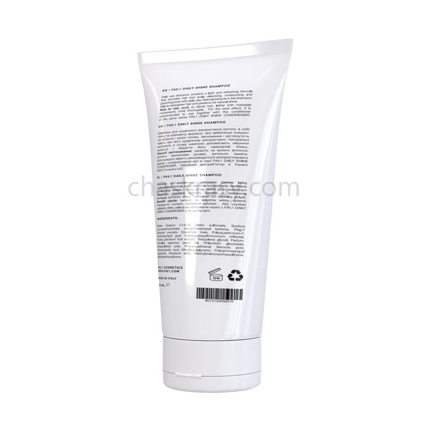 Шампунь для ежедневного использования FAV.1 DAILY SHINE SHAMPOO 250 ml