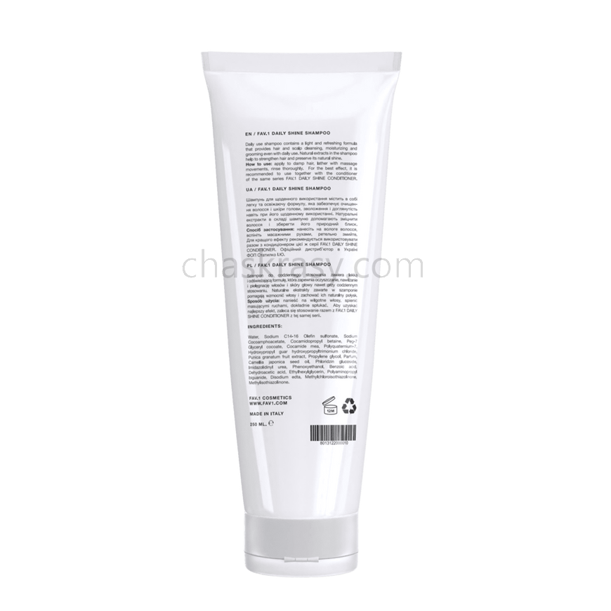 Шампунь для ежедневного использования FAV.1 DAILY SHINE SHAMPOO 250 ml