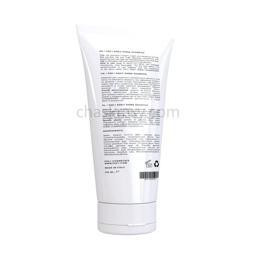 Шампунь для ежедневного использования FAV.1 DAILY SHINE SHAMPOO 250 ml