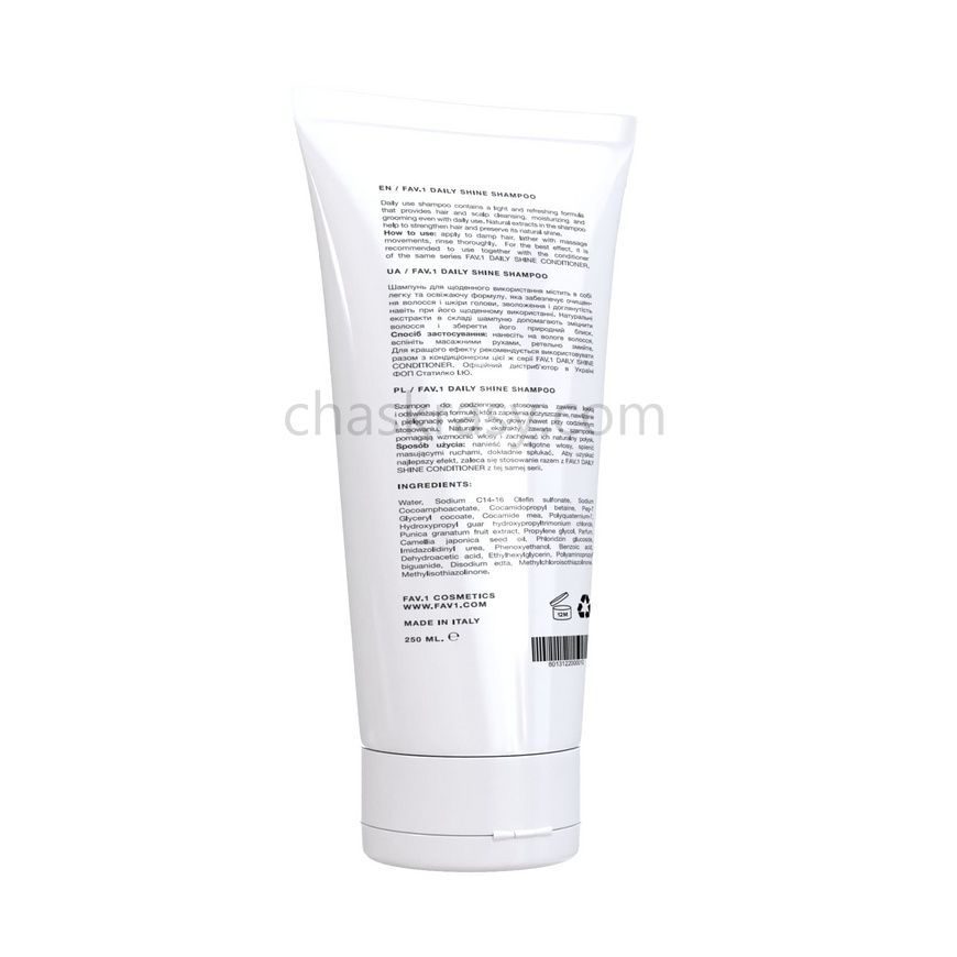 Шампунь для ежедневного использования FAV.1 DAILY SHINE SHAMPOO 250 ml