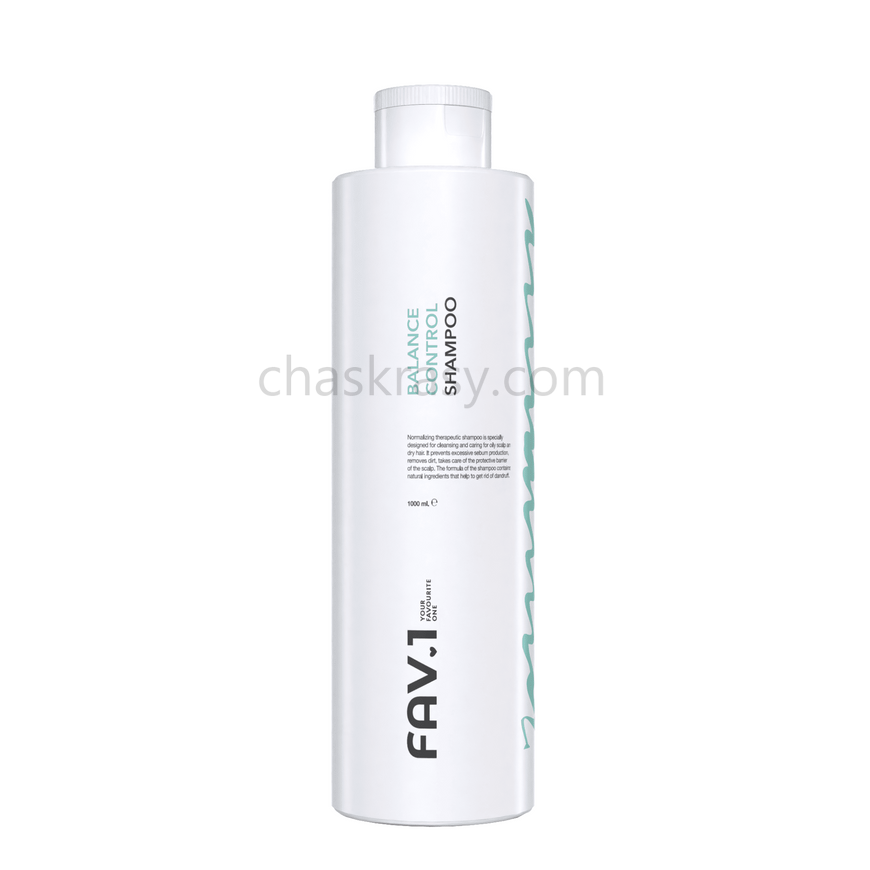 Нормалізуючий лікувальний шампунь FAV.1 BALANCE CONTROL SHAMPOO 1000 ml