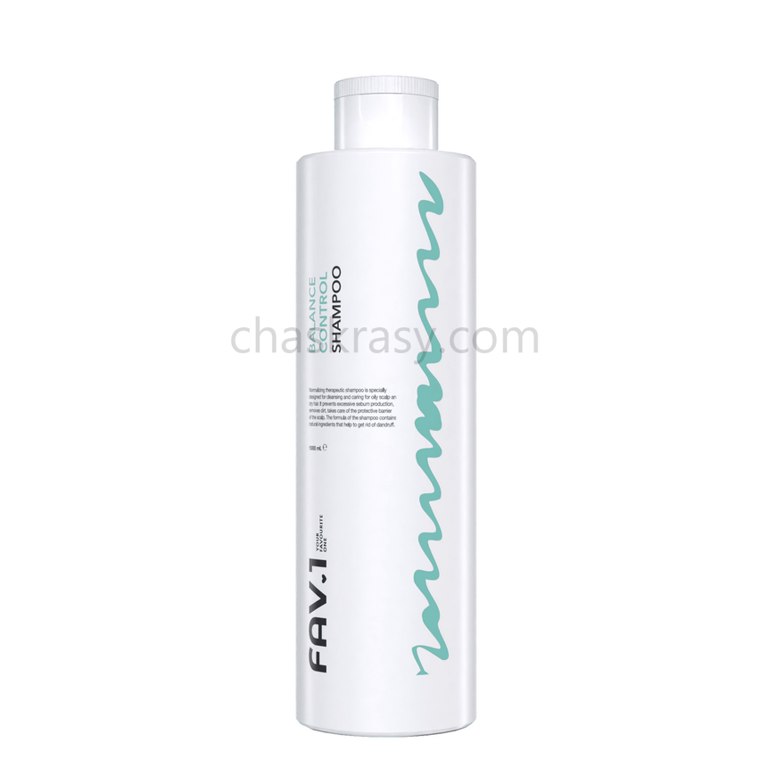 Нормалізуючий лікувальний шампунь FAV.1 BALANCE CONTROL SHAMPOO 1000 ml