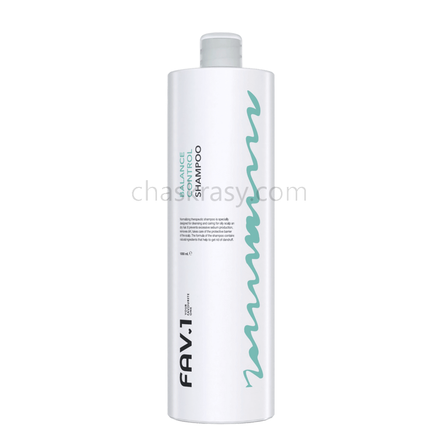 Нормалізуючий лікувальний шампунь FAV.1 BALANCE CONTROL SHAMPOO 1000 ml