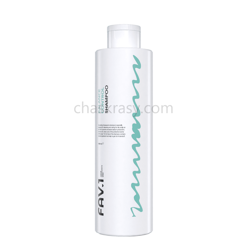 Нормалізуючий лікувальний шампунь FAV.1 BALANCE CONTROL SHAMPOO 1000 ml