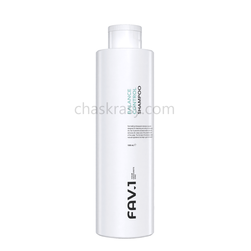 Нормалізуючий лікувальний шампунь FAV.1 BALANCE CONTROL SHAMPOO 1000 ml