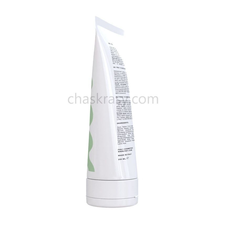 Амінокислотний шампунь FAV.1 112 RESTORE SHAMPOO 250 ml