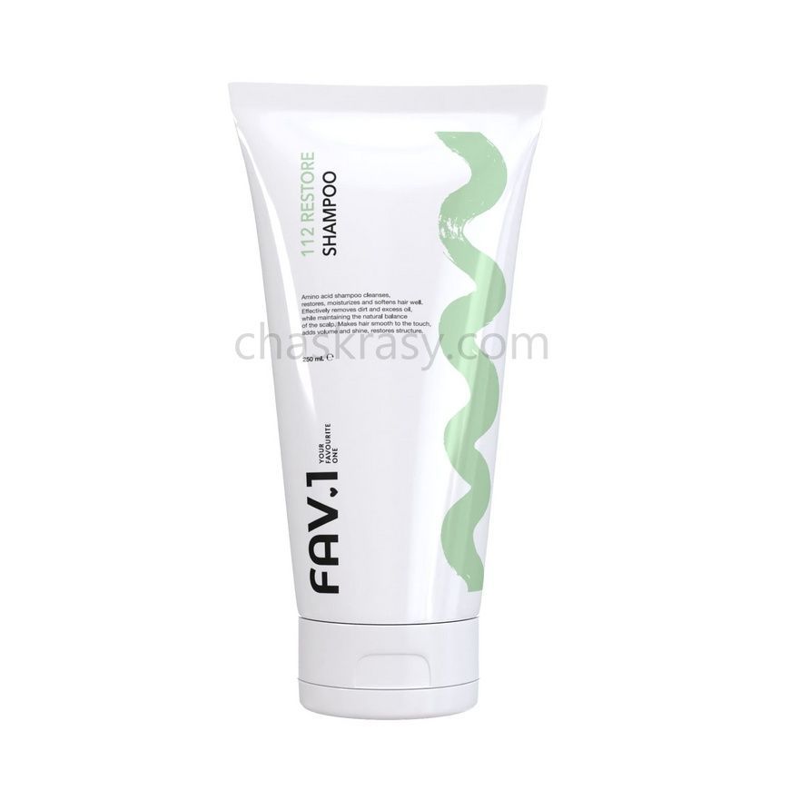 Амінокислотний шампунь FAV.1 112 RESTORE SHAMPOO 250 ml