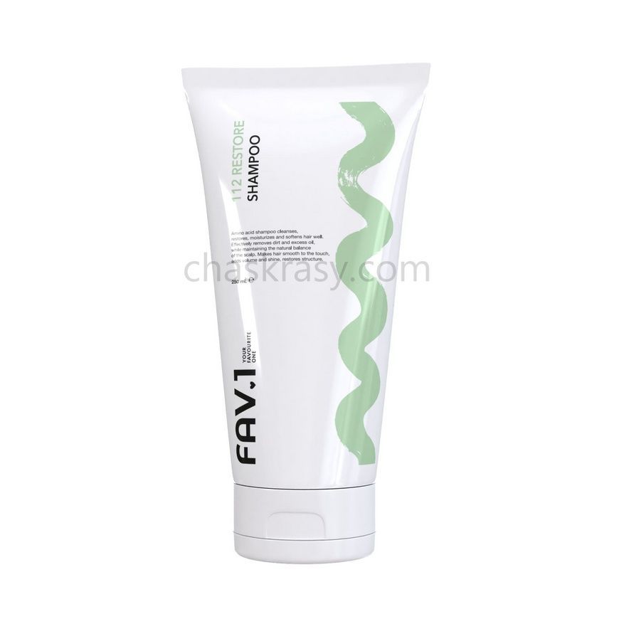 Амінокислотний шампунь FAV.1 112 RESTORE SHAMPOO 250 ml