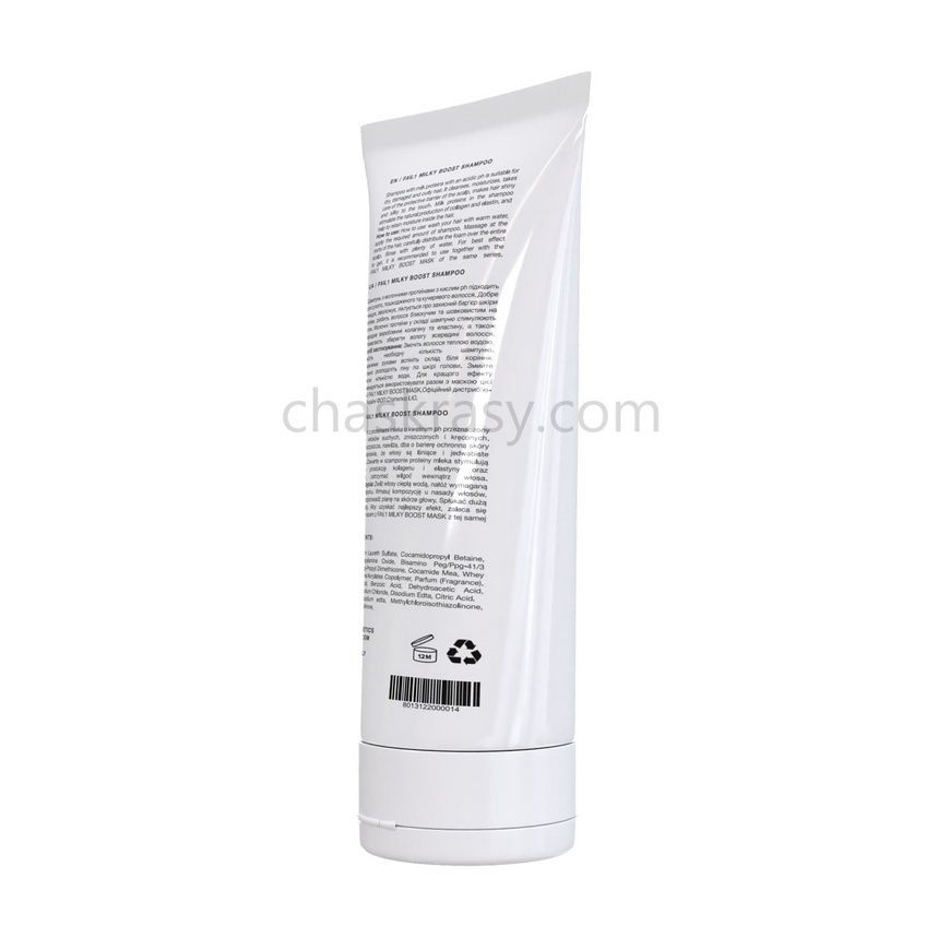 Шампунь з молочними протеїнами та кислим pH FAV.1 MILKY BOOST SHAMPOO 250 ml