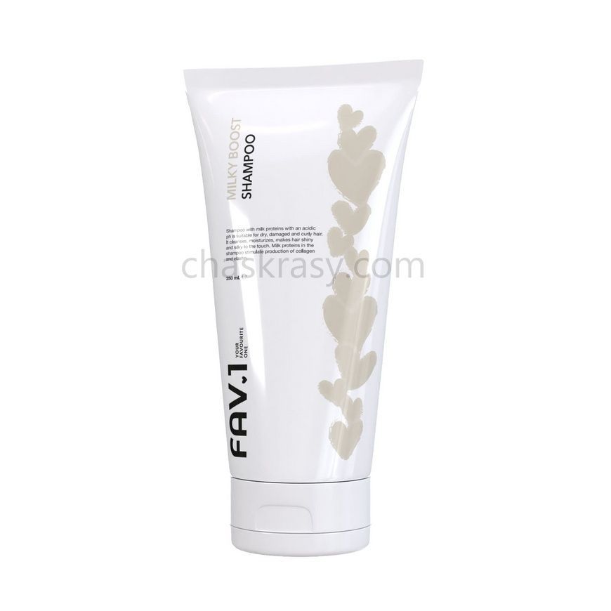 Шампунь з молочними протеїнами та кислим pH FAV.1 MILKY BOOST SHAMPOO 250 ml