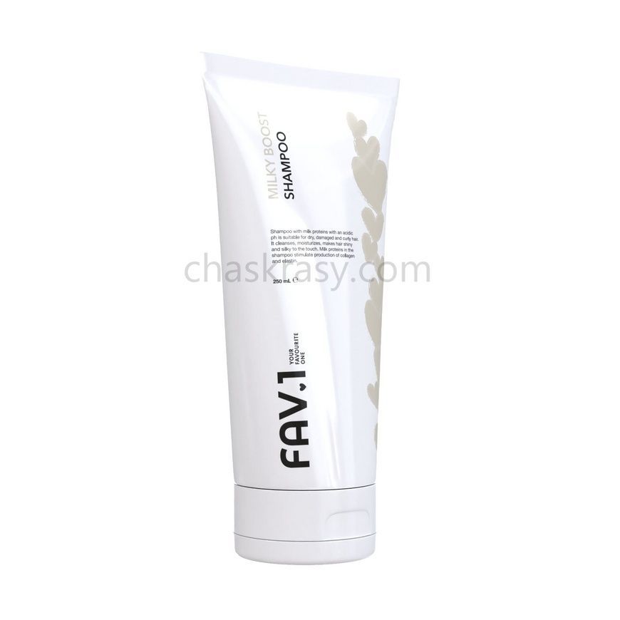 Шампунь з молочними протеїнами та кислим pH FAV.1 MILKY BOOST SHAMPOO 250 ml