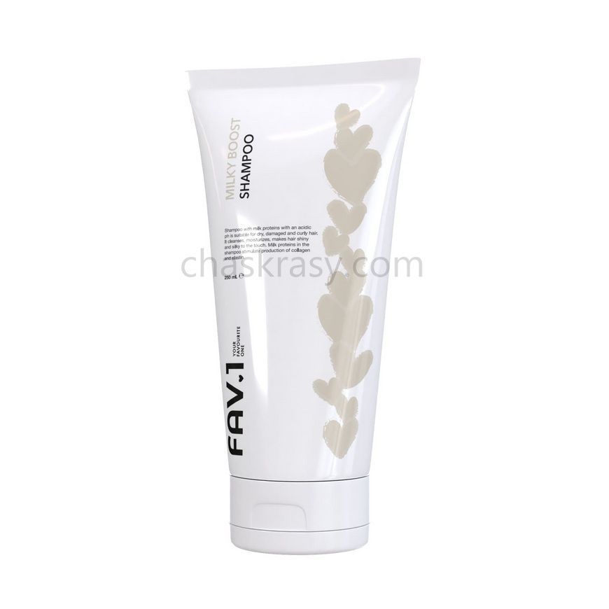 Шампунь з молочними протеїнами та кислим pH FAV.1 MILKY BOOST SHAMPOO 250 ml