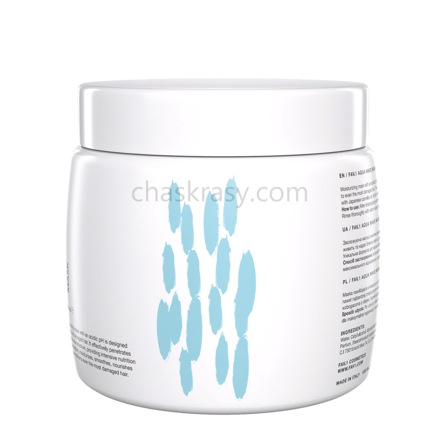 Увлажняющая маска с кислым уровнем pH FAV.1 AQUA WAVE MASK 250 ml