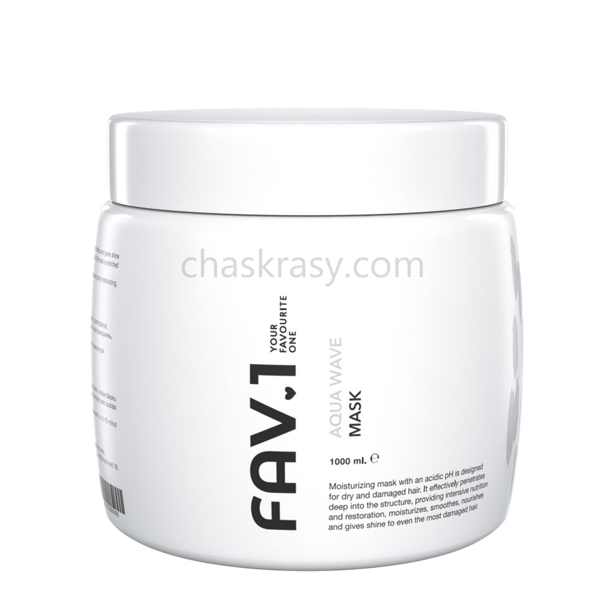 Увлажняющая маска с кислым уровнем pH FAV.1 AQUA WAVE MASK 250 ml