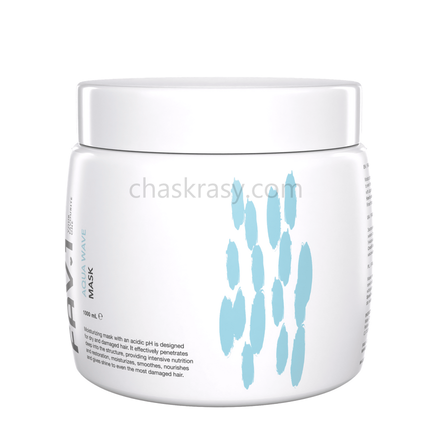 Увлажняющая маска с кислым уровнем pH FAV.1 AQUA WAVE MASK 250 ml
