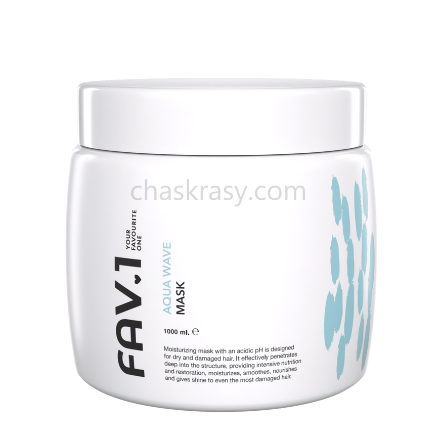 Увлажняющая маска с кислым уровнем pH FAV.1 AQUA WAVE MASK 250 ml