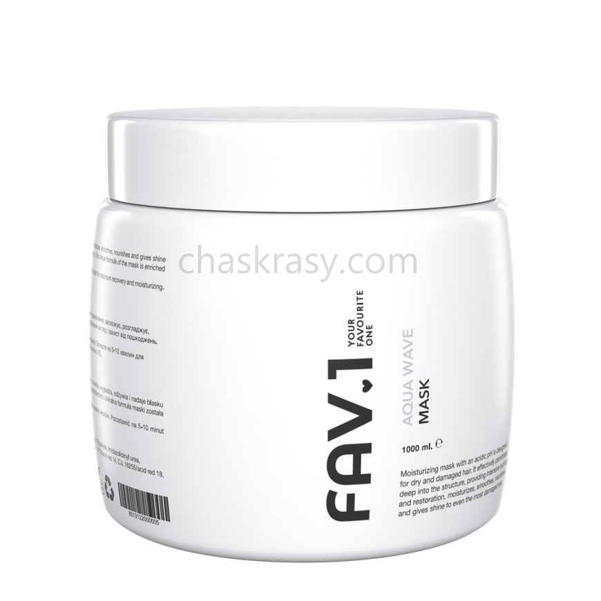 Увлажняющая маска с кислым уровнем pH FAV.1 AQUA WAVE MASK 250 ml
