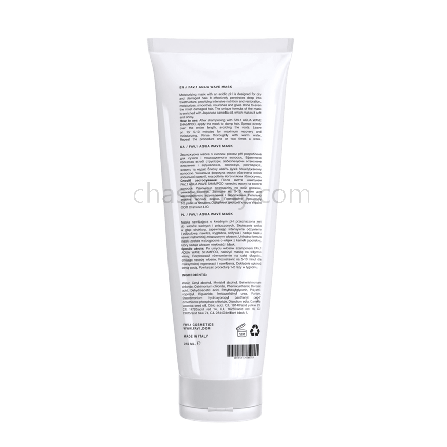 Увлажняющая маска с кислым уровнем pH FAV.1 AQUA WAVE MASK 250 ml