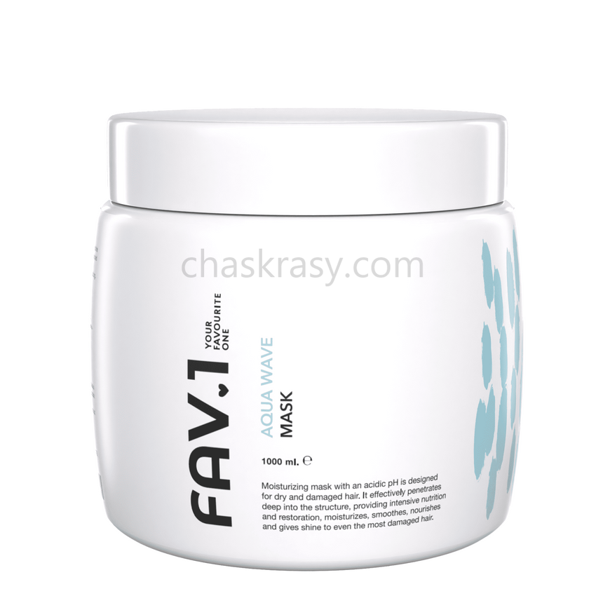 Зволожуюча маска з кислим рівнем pH FAV.1 AQUA WAVE MASK 1000 ml