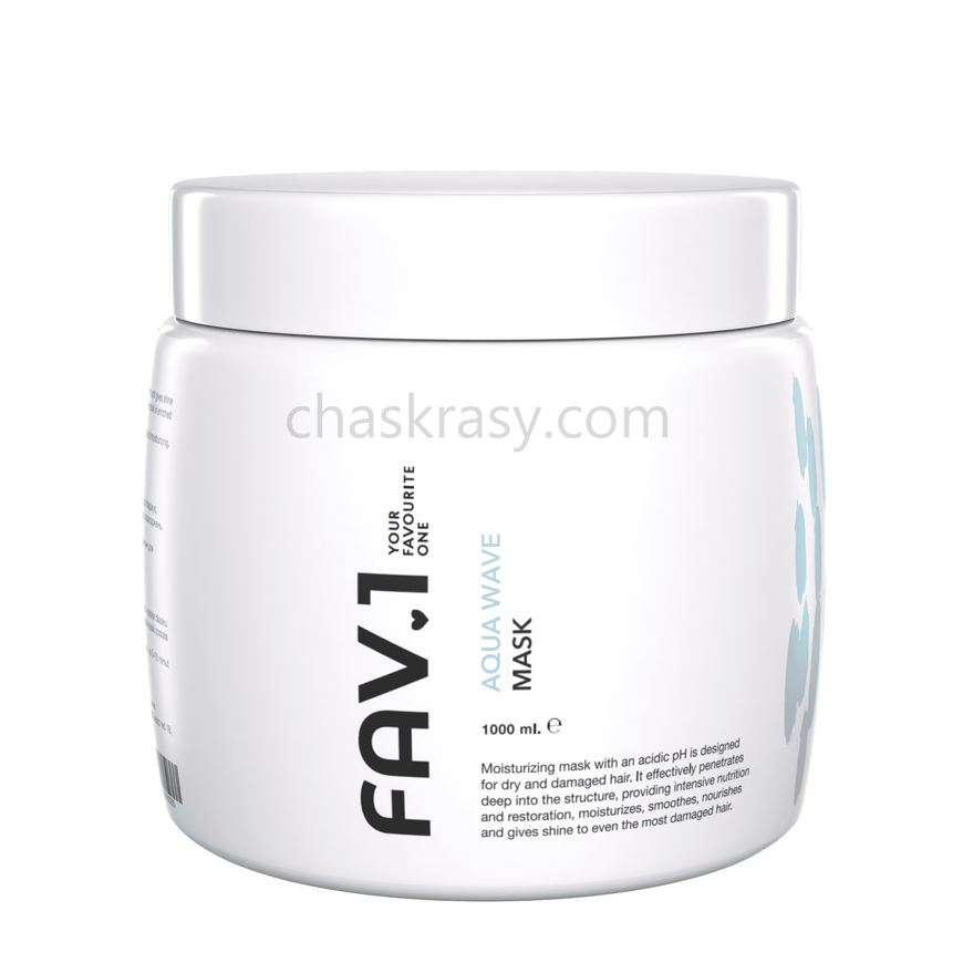 Зволожуюча маска з кислим рівнем pH FAV.1 AQUA WAVE MASK 1000 ml