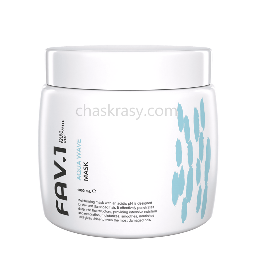 Зволожуюча маска з кислим рівнем pH FAV.1 AQUA WAVE MASK 1000 ml