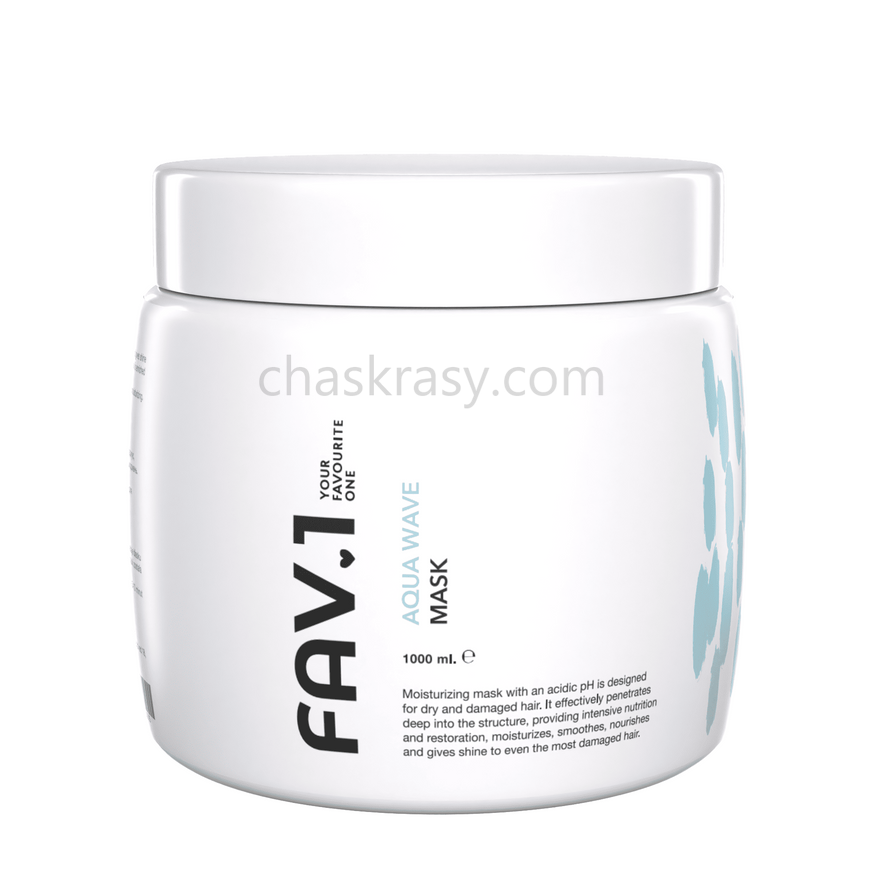 Зволожуюча маска з кислим рівнем pH FAV.1 AQUA WAVE MASK 1000 ml