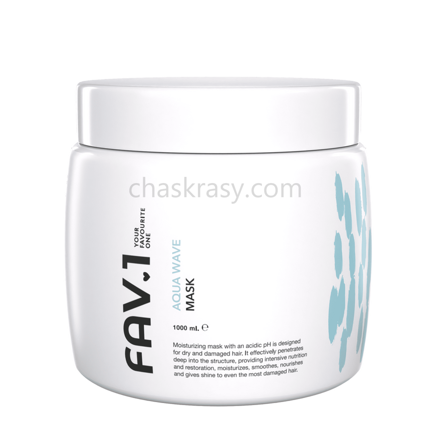 Зволожуюча маска з кислим рівнем pH FAV.1 AQUA WAVE MASK 1000 ml