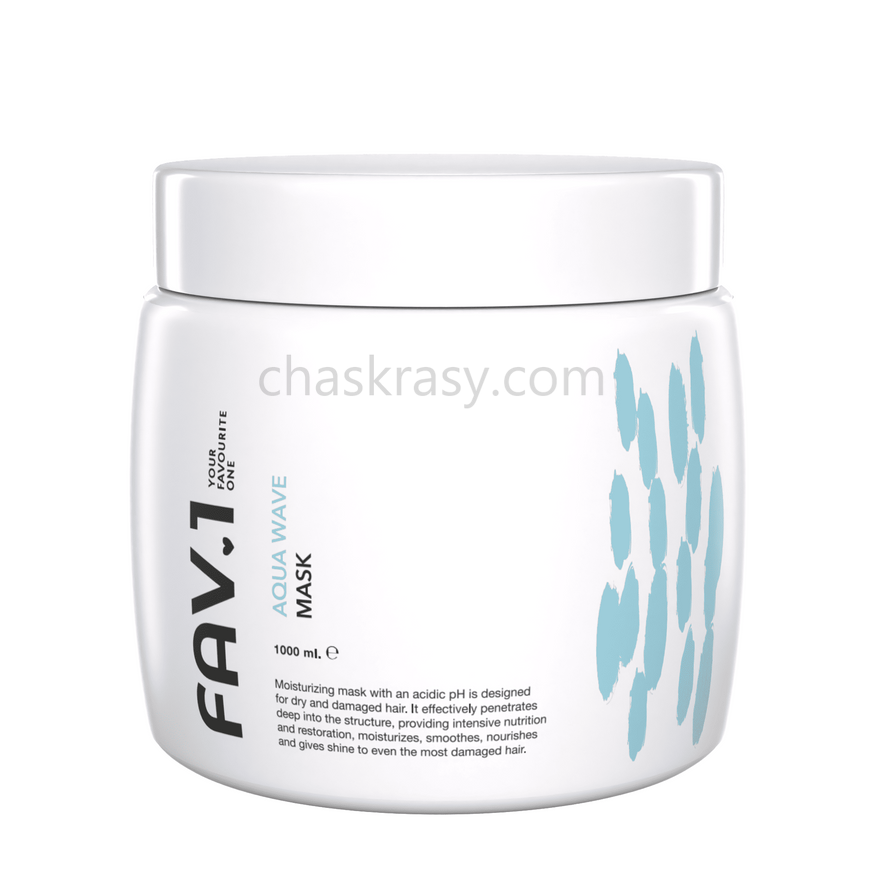 Зволожуюча маска з кислим рівнем pH FAV.1 AQUA WAVE MASK 1000 ml