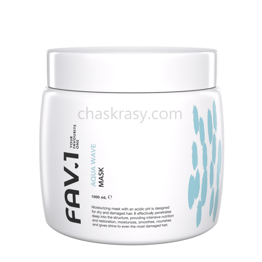 Зволожуюча маска з кислим рівнем pH FAV.1 AQUA WAVE MASK 1000 ml