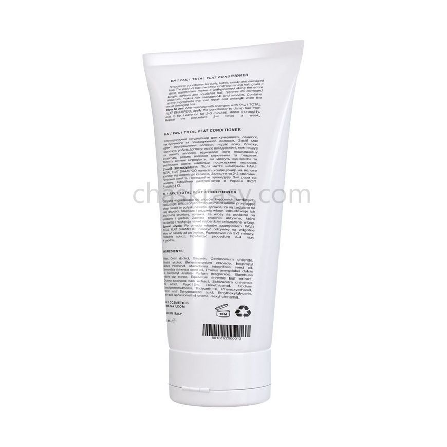 Разглаживающий кондиционер FAV.1 TOTAL FLAT CONDITIONER 250 ml