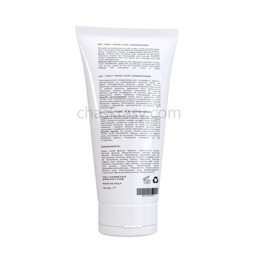 Разглаживающий кондиционер FAV.1 TOTAL FLAT CONDITIONER 250 ml