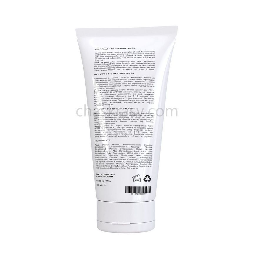 Аминокислотная маска FAV.1 112 RESTORE MASK 1000 ml