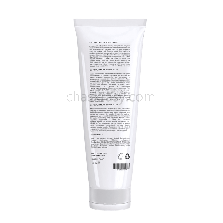 Маска з молочними протеїнами FAV.1 MILKY BOOST MASK 250 ml