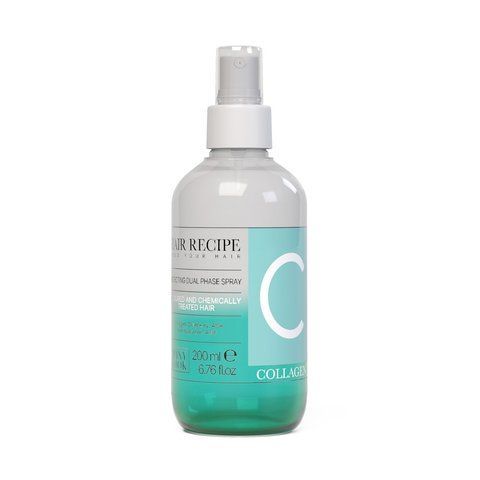 MAXY LOOK Collagen Protecting &mdash; несмываемый двухфазный спрей для химически обработанных волос 300 мл